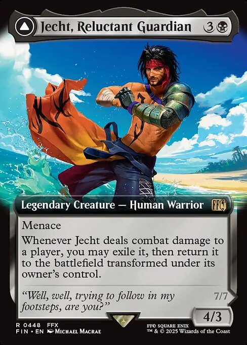 Jecht, Reluctant Guardian (Extended Art) - FINAL FANTASY