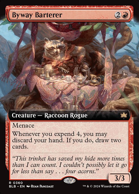 Byway Barterer (Extended Art) - Bloomburrow