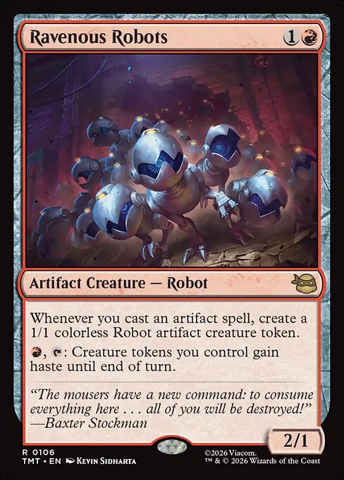 Ravenous Robots (Foil) - Teenage Mutant Ninja Turtles