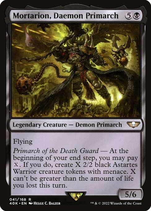 Mortarion, Daemon Primarch - Universes Beyond: Warhammer 40,000