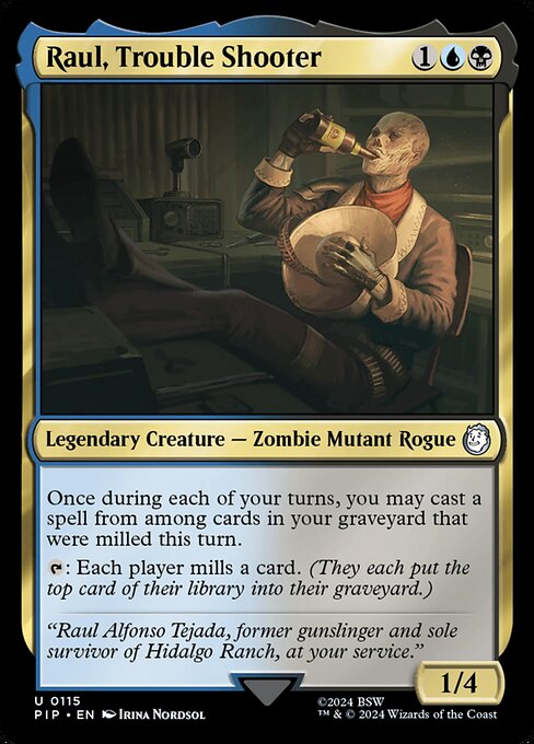 Raul, Trouble Shooter - Universes Beyond: Fallout