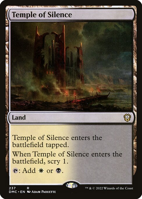 Temple of Silence - Commander: Dominaria United