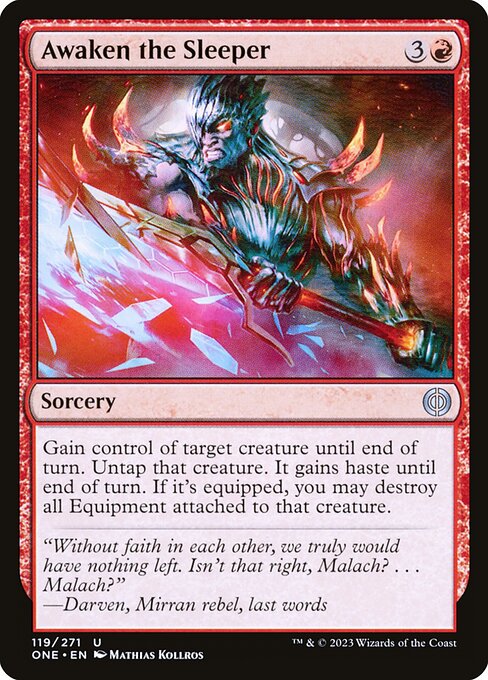 Awaken the Sleeper - Phyrexia: All Will Be One