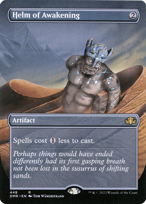Helm of Awakening (Borderless) - Dominaria Remastered