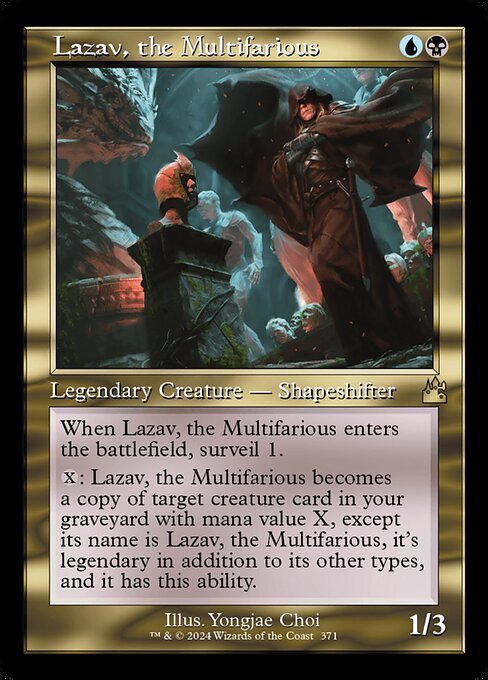 Lazav, the Multifarious (Retro Frame) - Ravnica Remastered