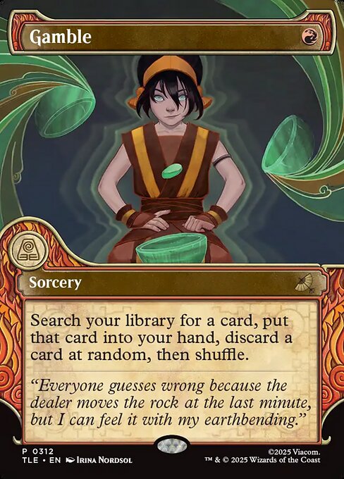 Gamble (Showcase) - Avatar: The Last Airbender: Eternal-Legal