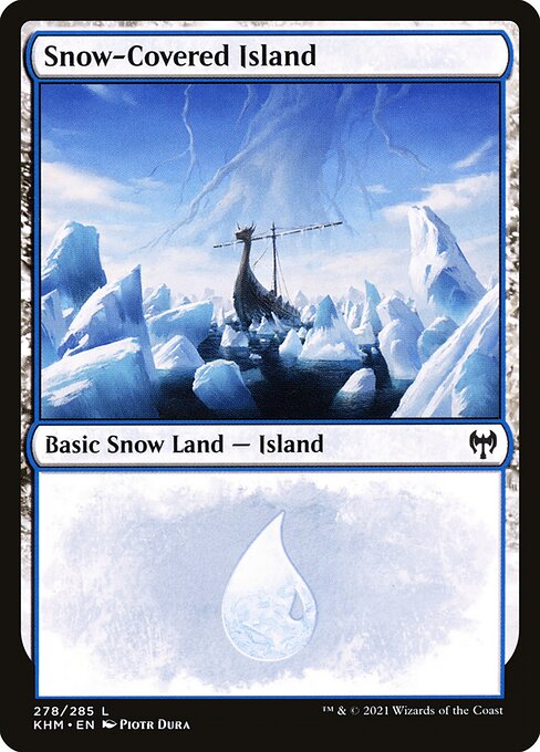 Snow-Covered Island (278) - Kaldheim