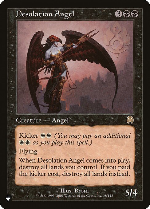 Desolation Angel - The List Reprints