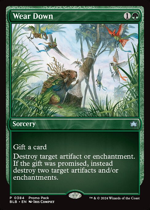 Wear Down (Foil) - Promo Pack: Bloomburrow