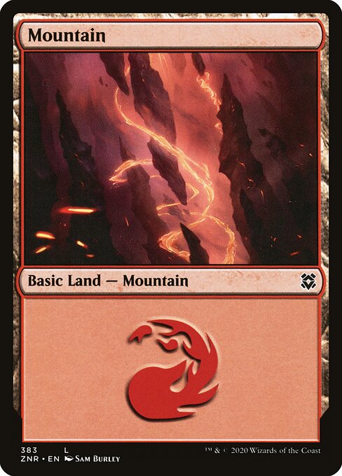 Mountain (Foil) - Zendikar Rising
