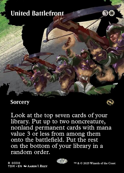 United Battlefront (Borderless) - Tarkir: Dragonstorm