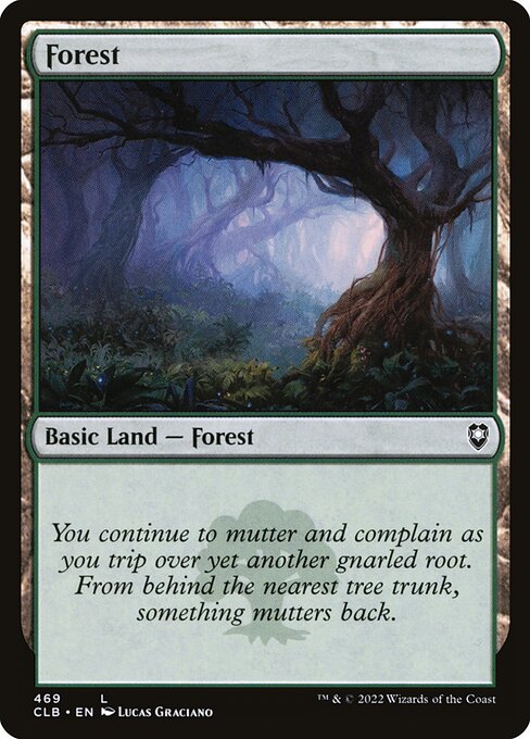 Forest (469) - Commander Legends: Battle for Baldur's Gate