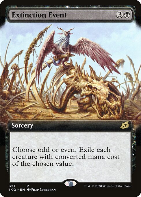 Extinction Event (Extended Art) (Foil) - Ikoria: Lair of Behemoths