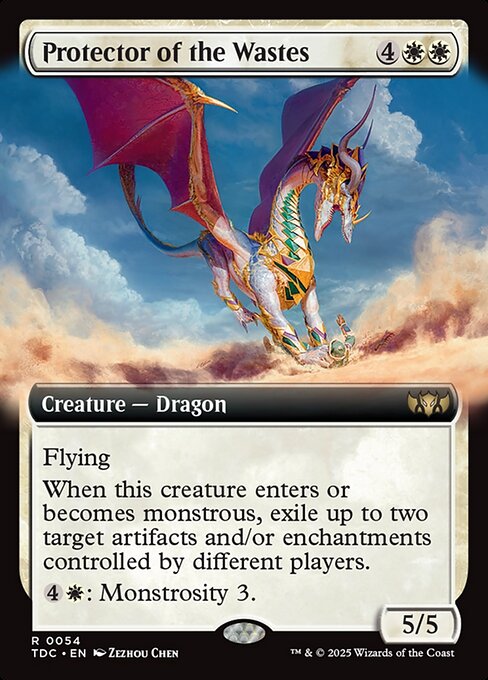 Protector of the Wastes (Extended Art) - Commander: Tarkir: Dragonstorm