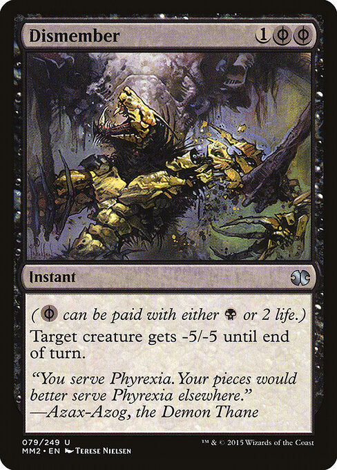 Dismember (Foil) - Modern Masters 2015