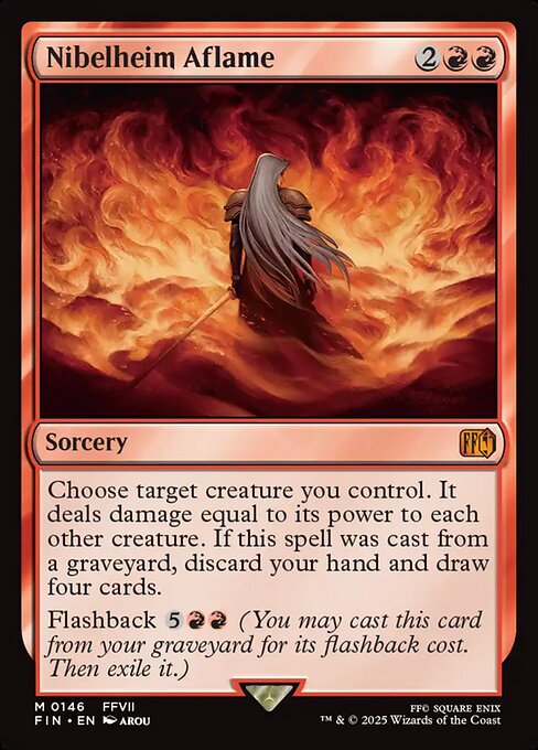 Nibelheim Aflame (Foil) - FINAL FANTASY