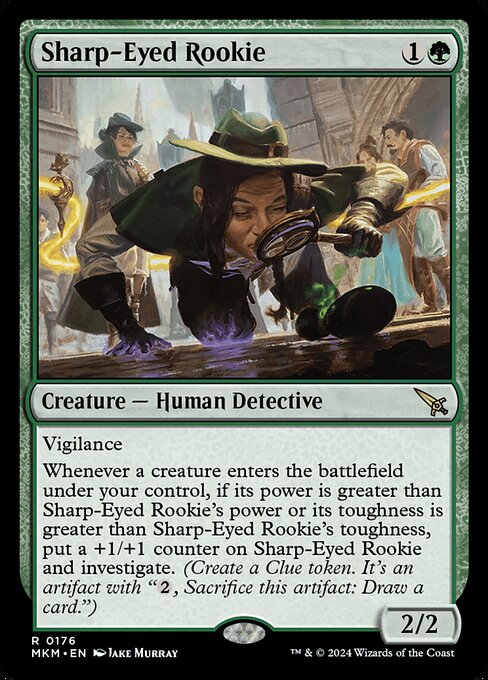 Sharp-Eyed Rookie (Foil) - Murders at Karlov Manor