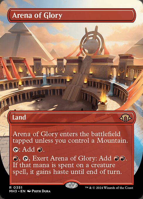 Arena of Glory (Borderless) - Modern Horizons 3