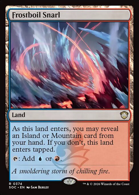 Frostboil Snarl - Commander: The Lord of the Rings: Tales of Middle-earth