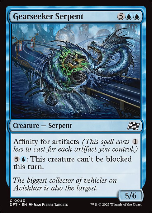 Gearseeker Serpent (Foil) - Aetherdrift