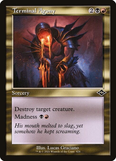 Terminal Agony (Retro Frame) - Modern Horizons 2