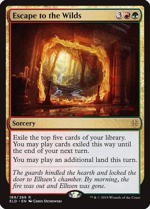 Escape to the Wilds (Foil) - Throne of Eldraine