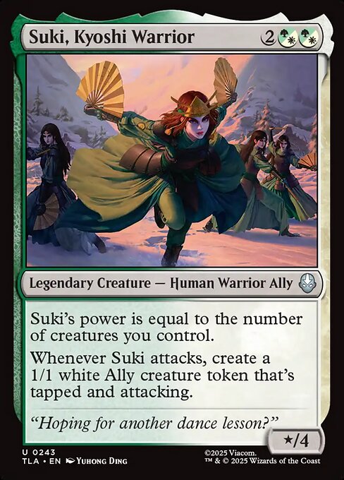 Suki, Kyoshi Warrior - Avatar: The Last Airbender