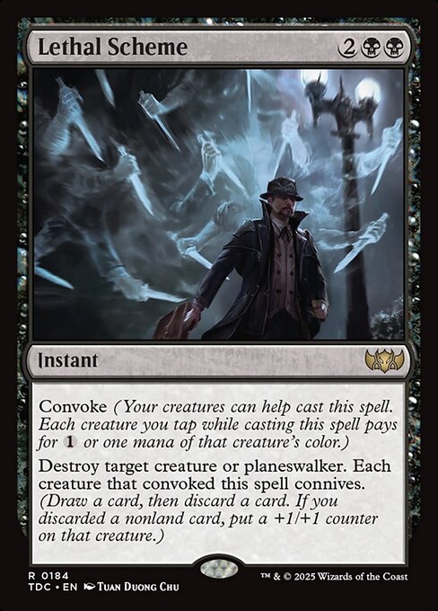 Lethal Scheme - Commander: Tarkir: Dragonstorm