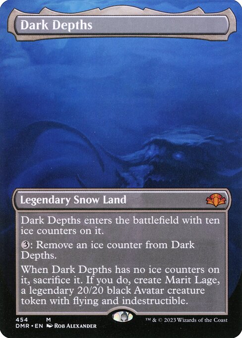 Dark Depths (Borderless) - Dominaria Remastered