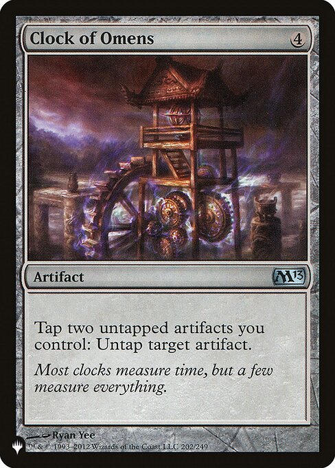 Clock of Omens - The List Reprints
