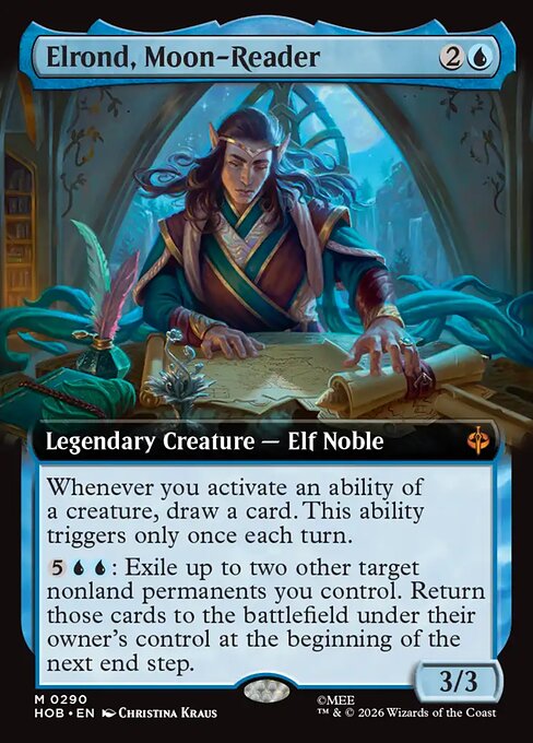 Elrond, Moon-Reader (Extended Art) - The Hobbit