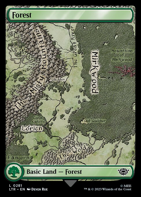 Forest (0281) - Universes Beyond: The Lord of the Rings: Tales of Middle-earth