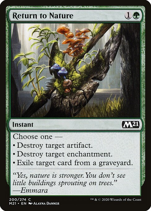 Return to Nature (Foil) - Core Set 2021