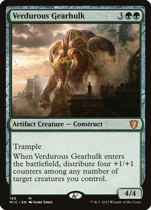 Verdurous Gearhulk - Commander: Innistrad: Midnight Hunt