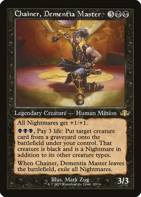 Chainer, Dementia Master (Retro Frame) - Dominaria Remastered