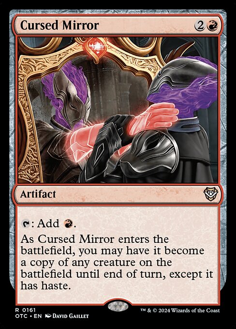 Cursed Mirror - Commander: Outlaws of Thunder Junction