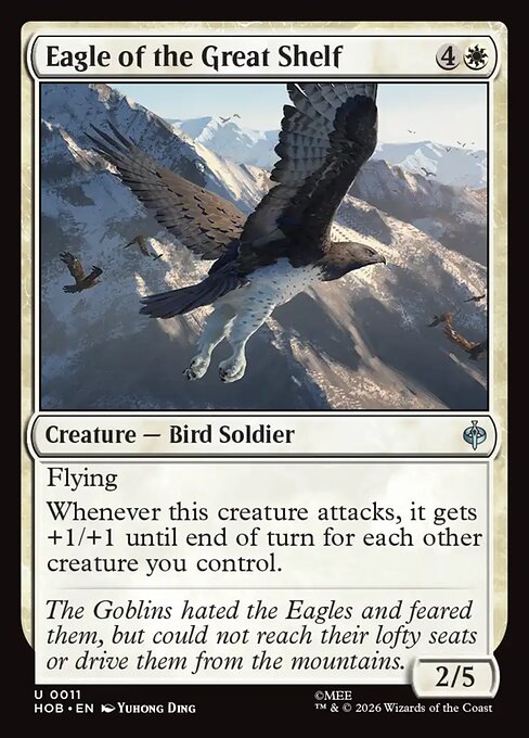 Eagle of the Great Shelf (Foil) - The Hobbit