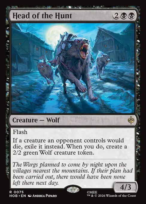 Head of the Hunt (Foil) - The Hobbit