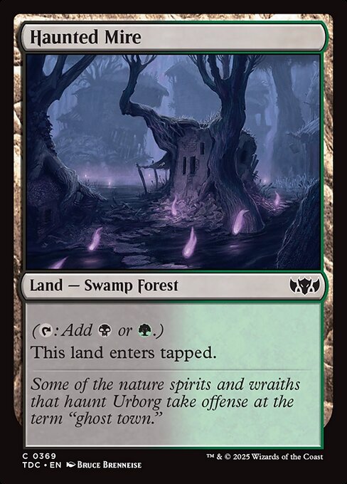 Haunted Mire - Commander: Tarkir: Dragonstorm
