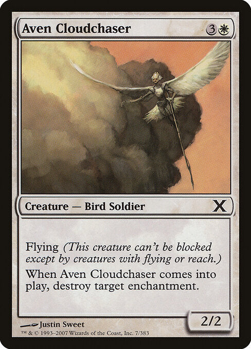 Aven Cloudchaser (Foil) - 10th Edition