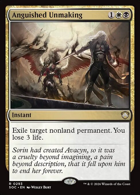 Anguished Unmaking - Commander: Secrets of Strixhaven
