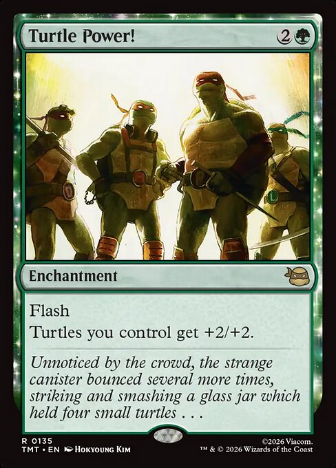 Turtle Power! (Foil) - Teenage Mutant Ninja Turtles
