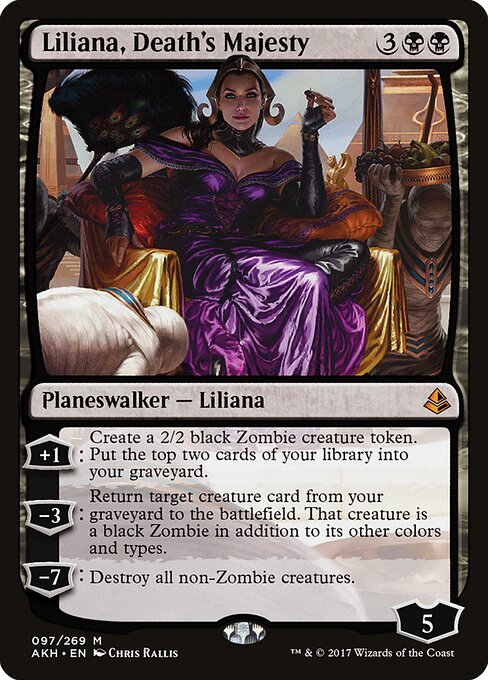 Liliana, Death's Majesty (Foil) - Amonkhet