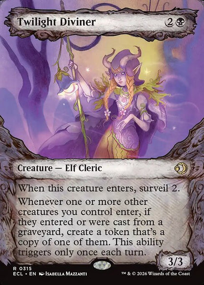 Twilight Diviner (Showcase) - Lorwyn Eclipsed