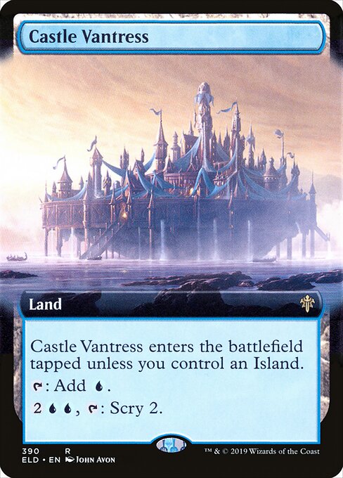 Castle Vantress (Extended Art) - Throne of Eldraine
