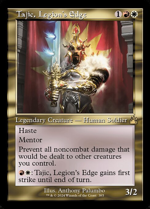 Tajic, Legion's Edge (Retro Frame) (Foil) - Ravnica Remastered
