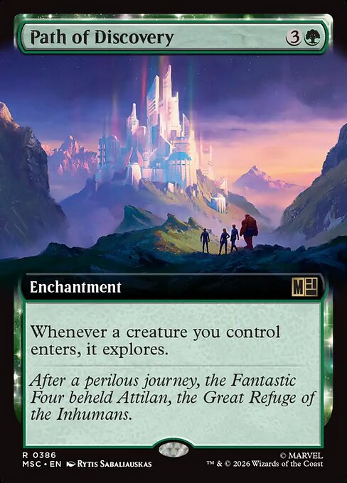 Path of Discovery (Extended Art) - Commander: Marvel Super Heroes