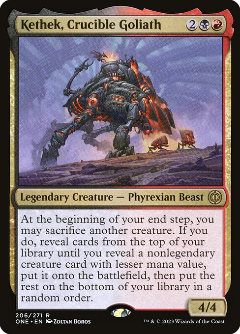 Kethek, Crucible Goliath (Foil) - Phyrexia: All Will Be One