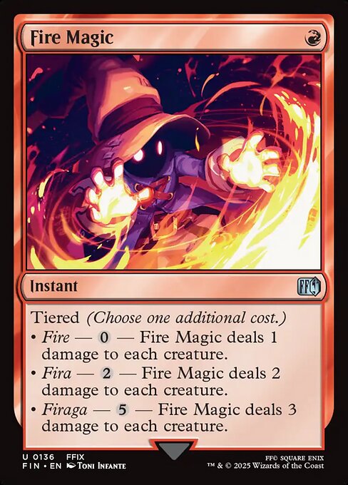 Fire Magic (Foil) - FINAL FANTASY