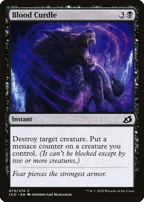 Blood Curdle (Foil) - Ikoria: Lair of Behemoths
